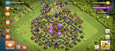 Bán acc clan off clan gần max nhà 10